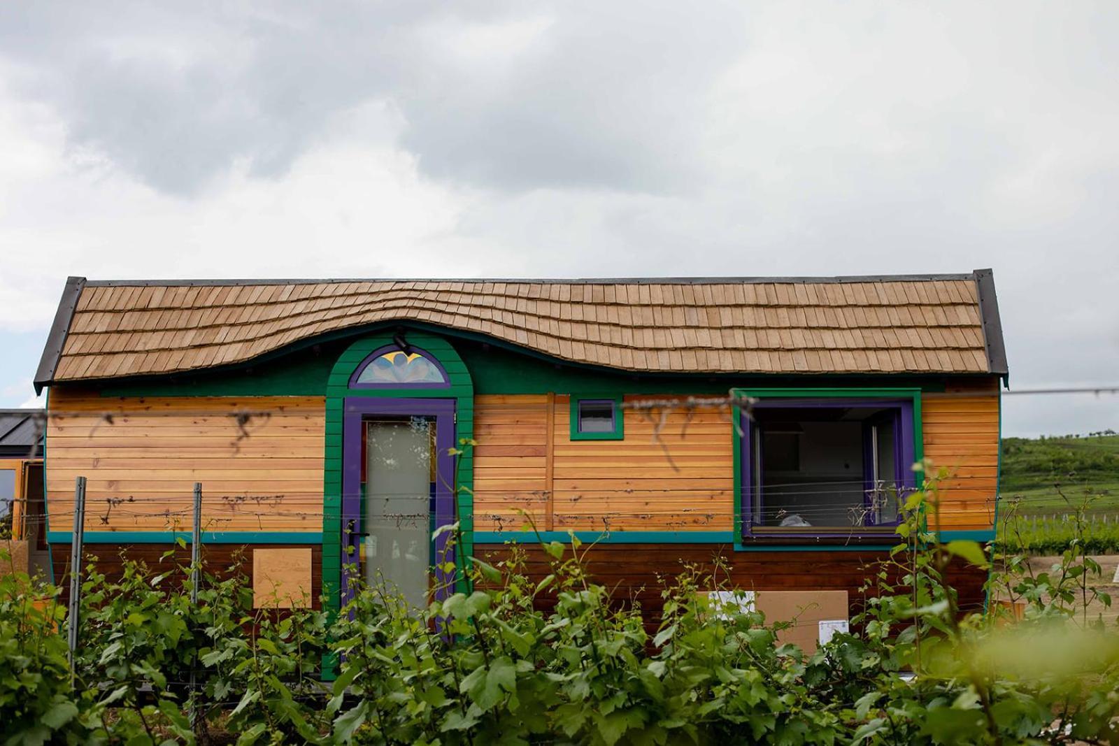 فندق Tiny House In The Vineyard By Gramofon Wine Iordachianu الغرفة الصورة
