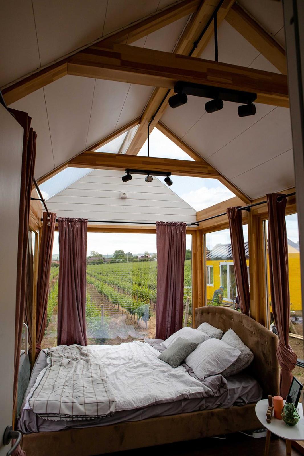 فندق Tiny House In The Vineyard By Gramofon Wine Iordachianu الغرفة الصورة